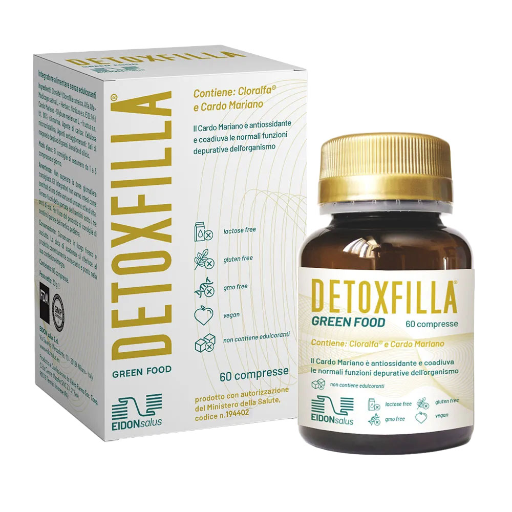 Detoxfilla, green food a base di clorofilla - EIDON salus