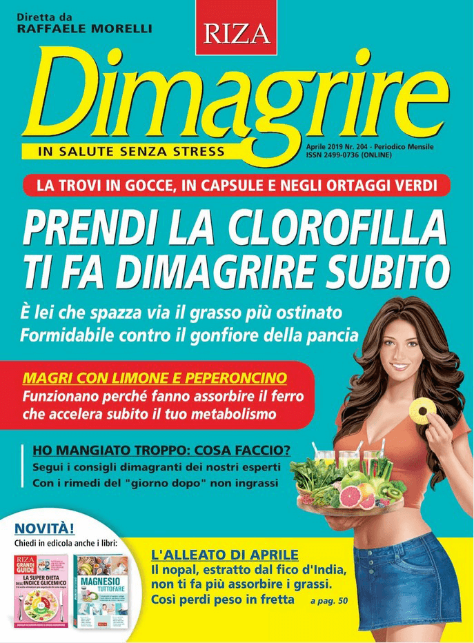 Dimagrire in salute senza stress n.204 di aprile 2019 - EIDON salus