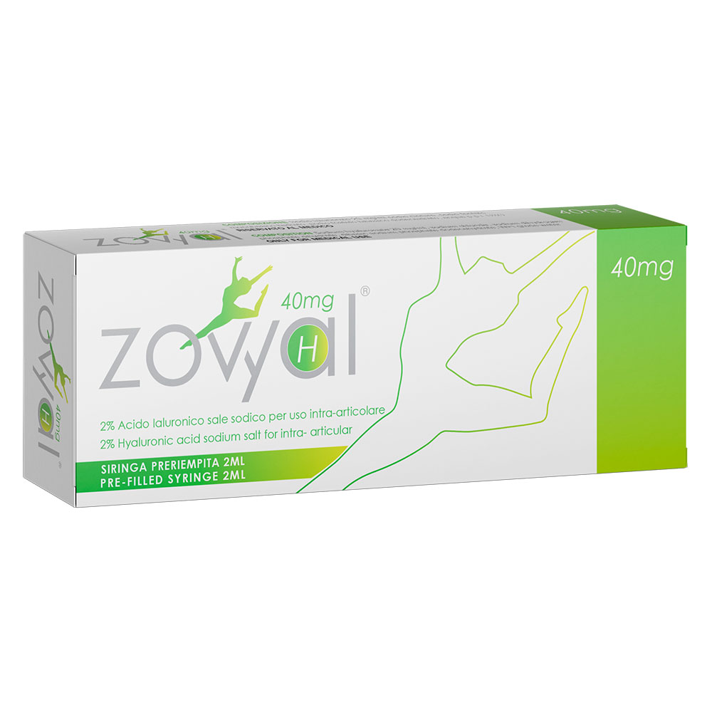 ZOVYAL H 2 ml 40 mg, acido ialuronico