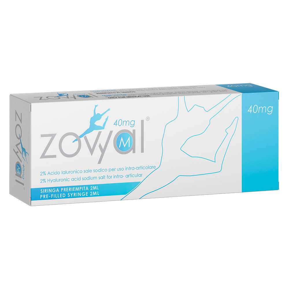 ZOVYAL M 2 ml 40 mg, acido ialuronico