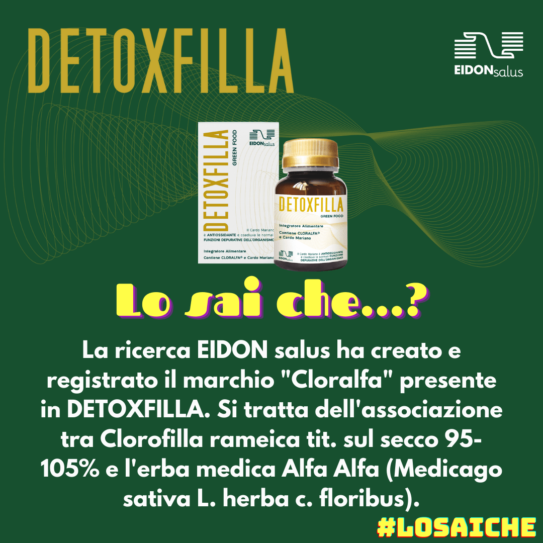 Cloralfa (Clorofilla + Alfa Alfa) - Detoxfilla - EIDON salus