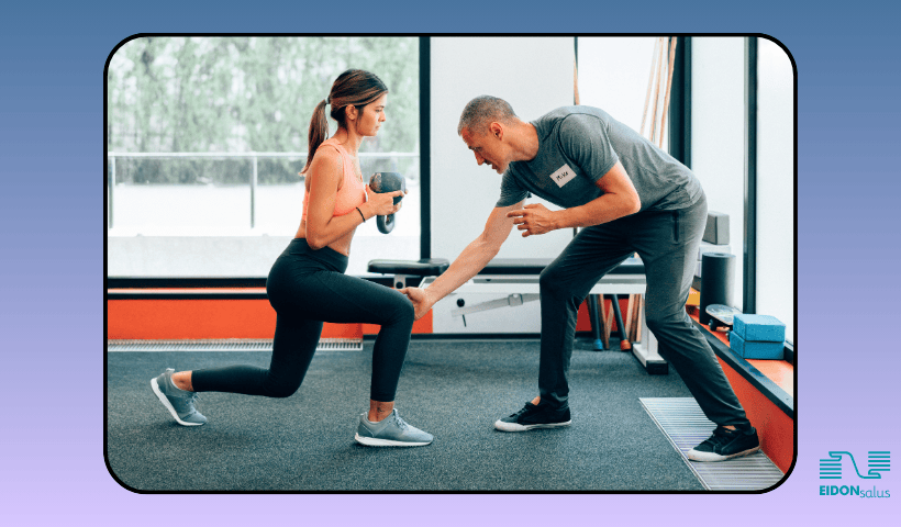 allenamento di forza in seduta di sport di potenza