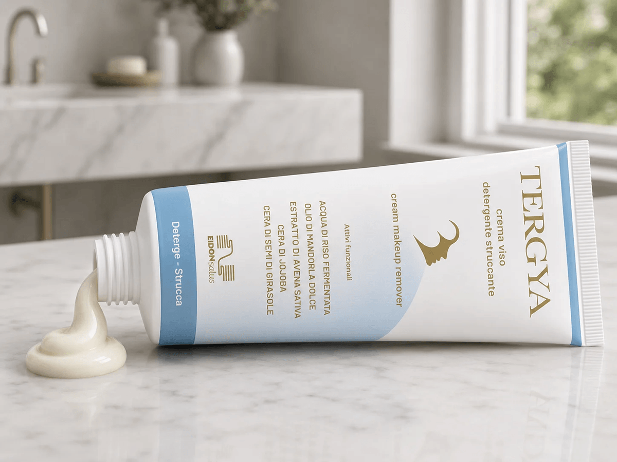 Tergya, crema viso detergente